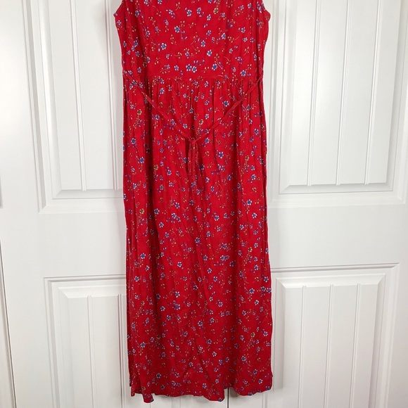 Vintage Sleeveless Floral Dress - Picture 4 of 10
